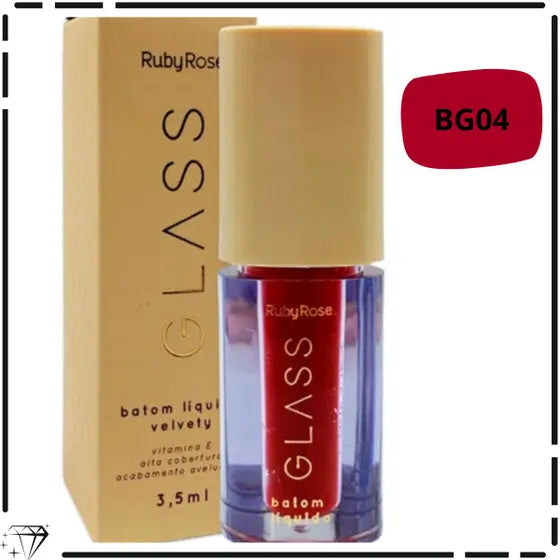 Batom matte Ruby Rose - Glass