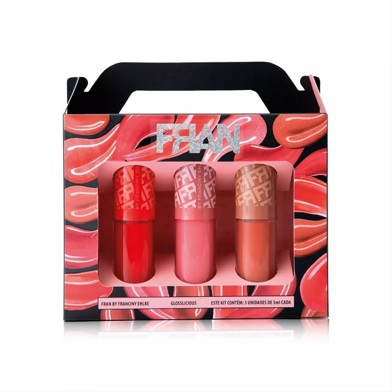 KIT TRIO FRAN GLOSSLICIOUS BY FRANCINY EHLKE