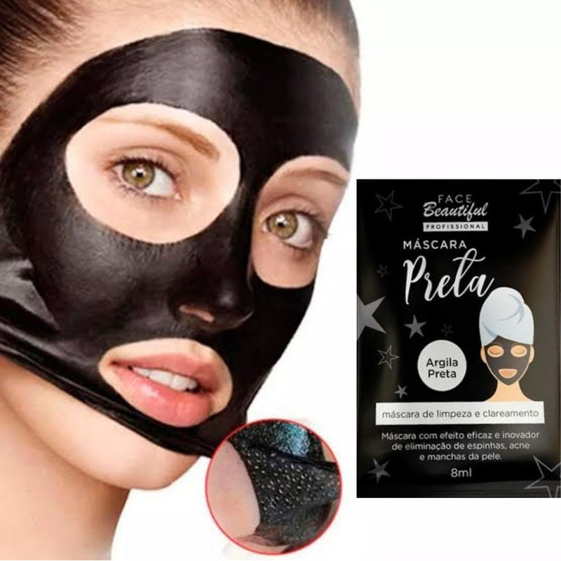 Máscara preta - Face beautyful