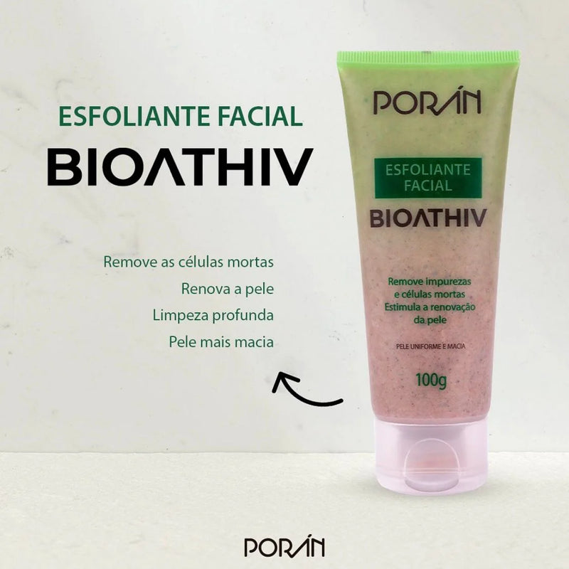 Esfoliante bioathiv pelo oleosas