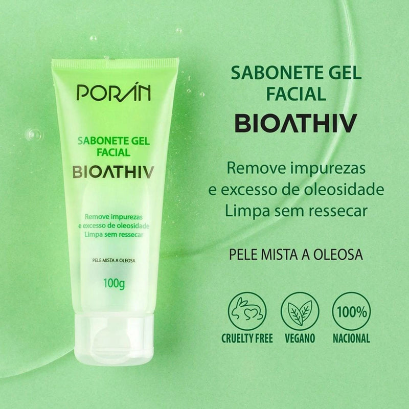 Sabonete líquido pele oleosa Poran